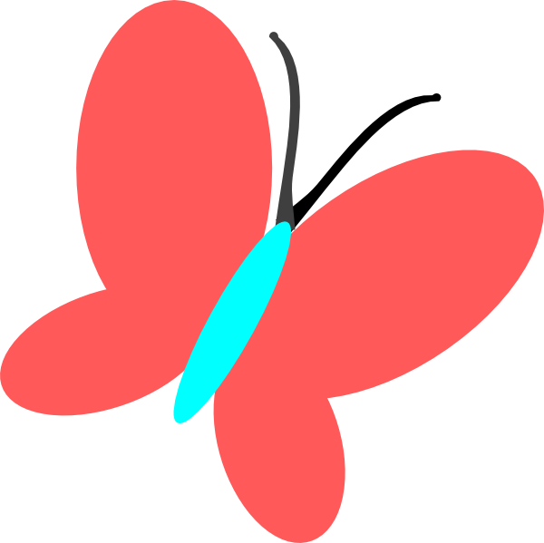 Clipart Of Butterfly, Pale And Batterfly - Purple Butterfly Clipart (600x599)