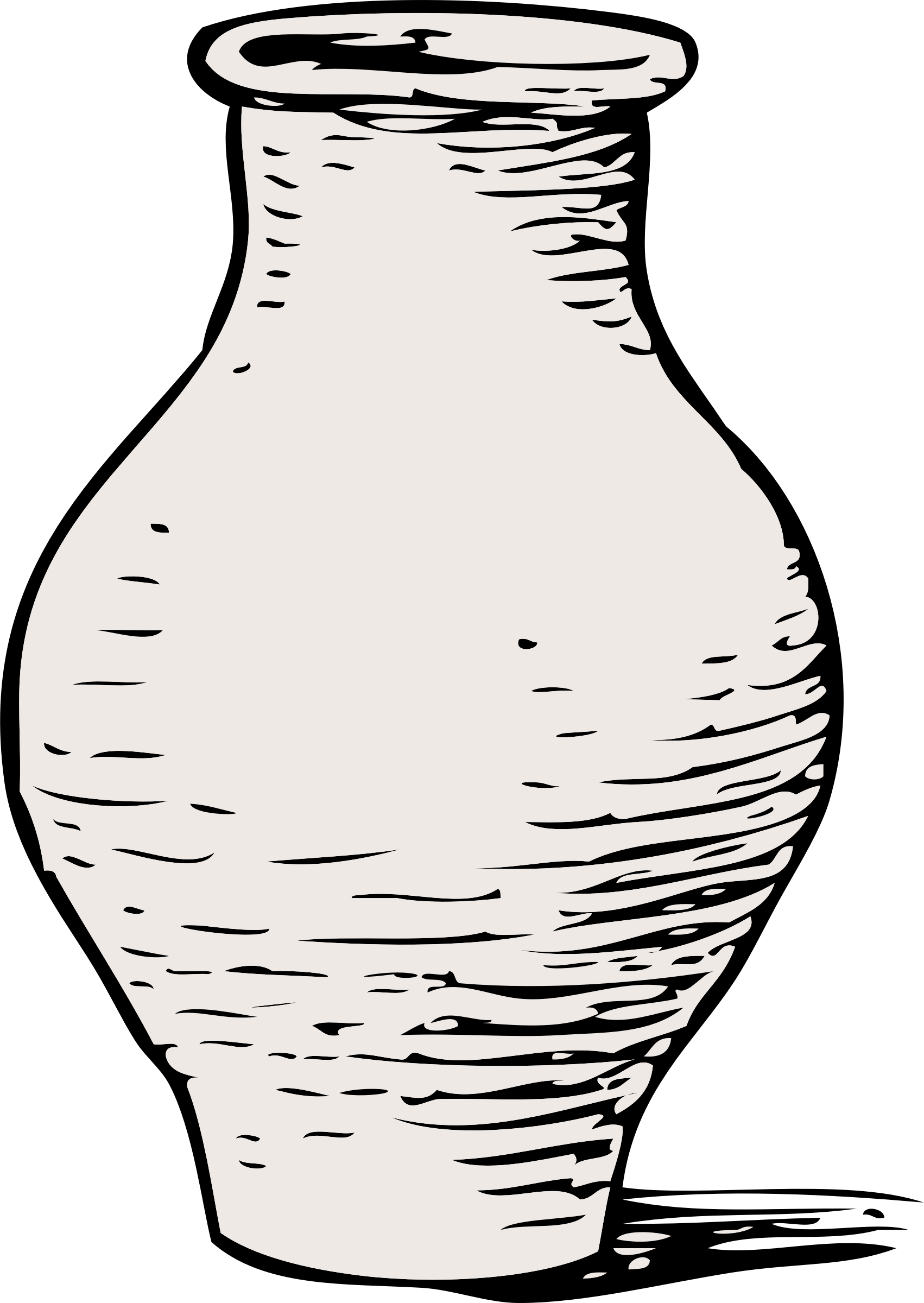 Jar Clipart Banga - Vase Clip Art (1702x2400)