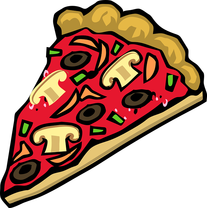 Causes Of Migraines - Pizza Clipart Transparent Background (719x720)