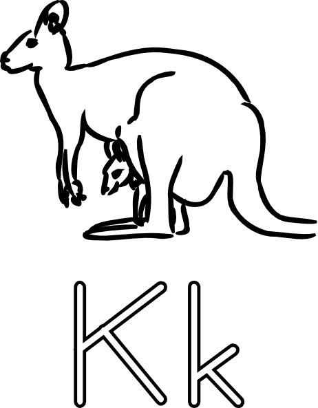 Letter Big K And Small K (512x658)