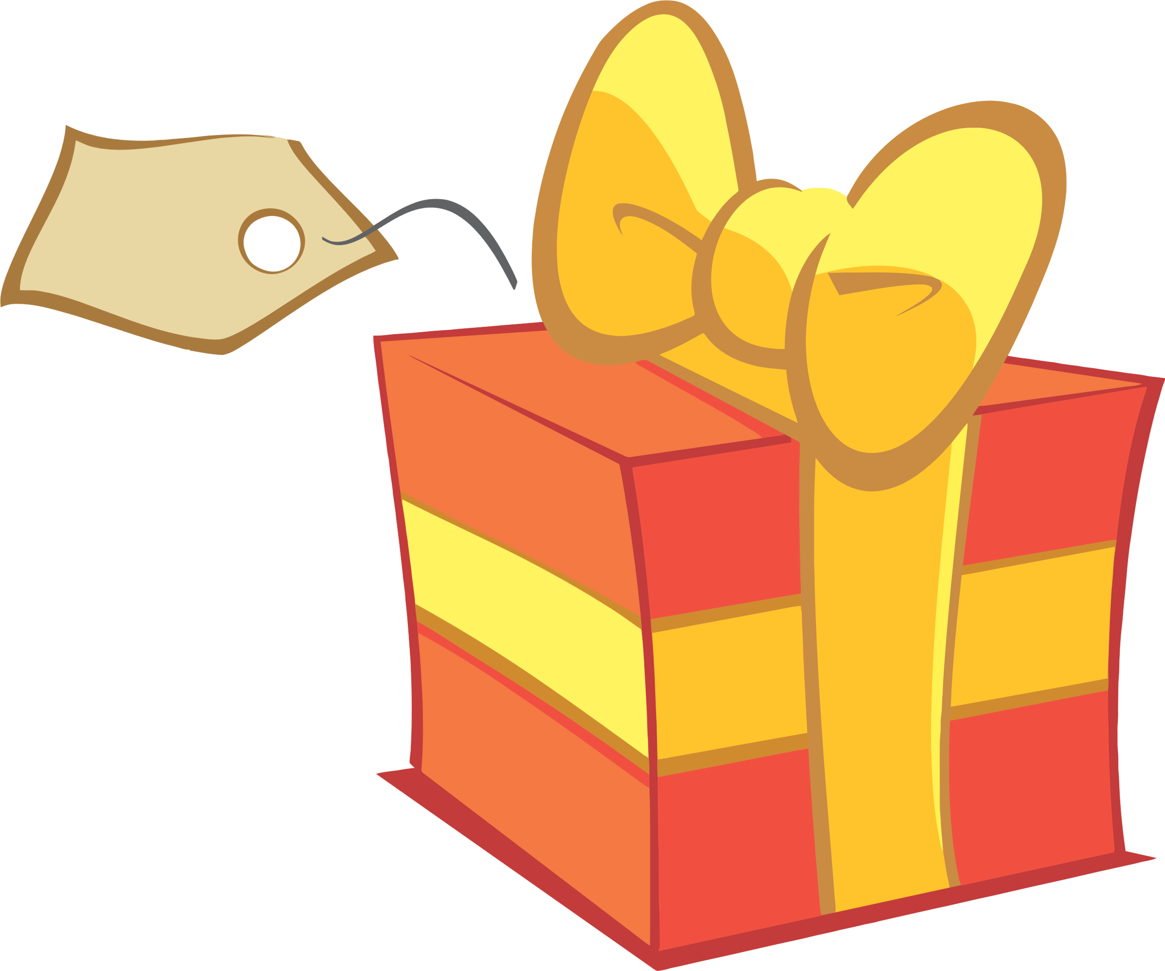 Png Image - Present Cartoon Png (2400x2000)