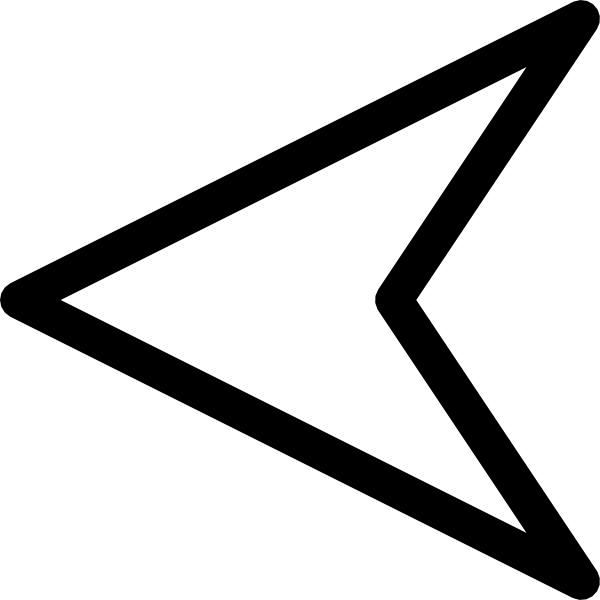 Arrow Clip Art At Clker Com Vector Online Royalty Free - Left Arrow White (2400x2400)
