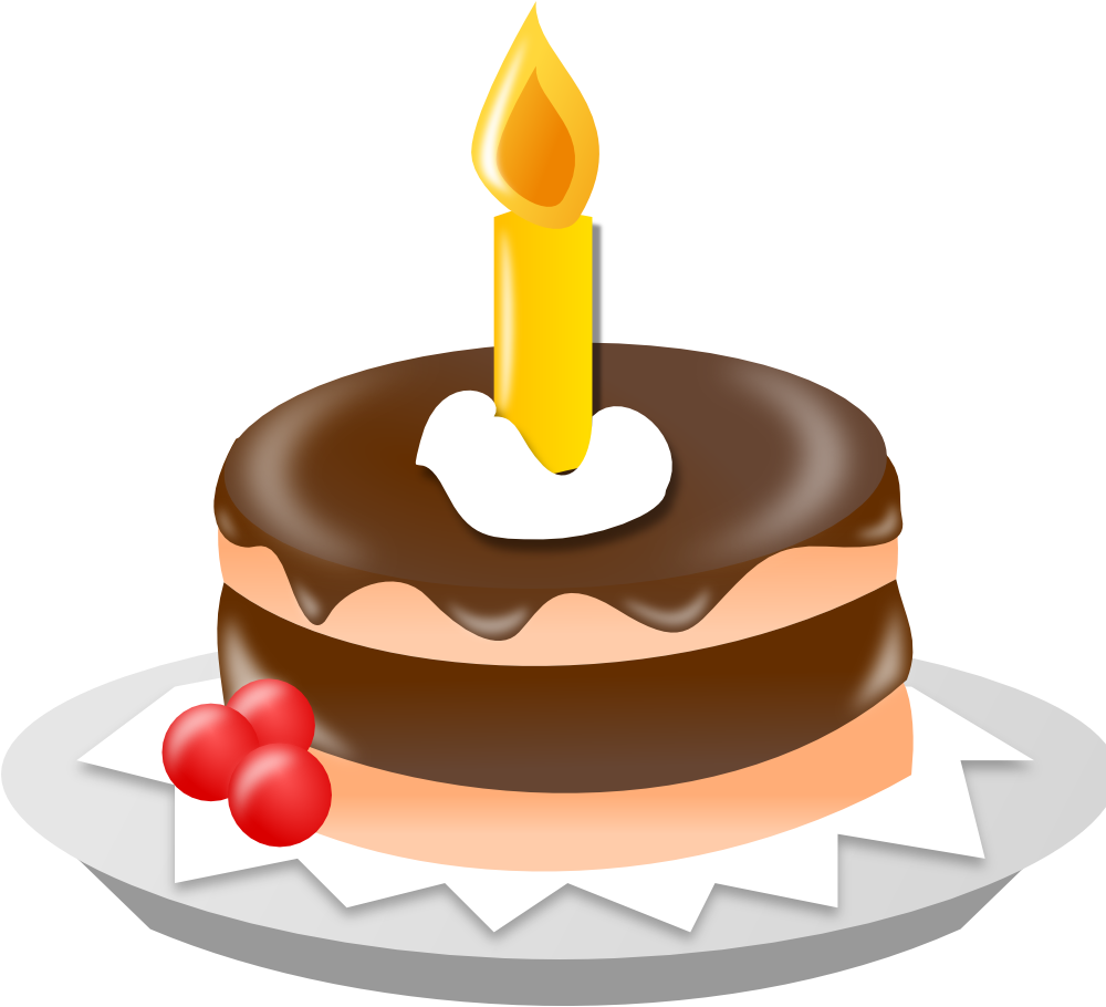 Birthday Cake Graphics Clip Art - Birthday Cake Clip Art (999x932)