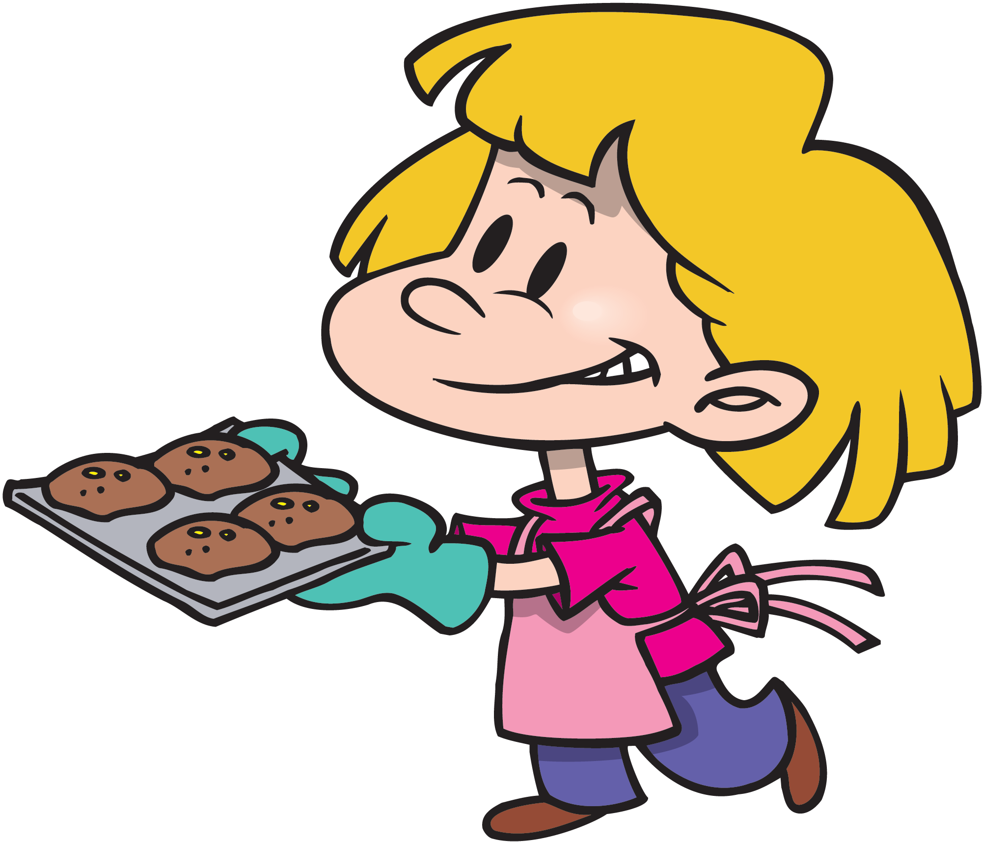 Kids Cooking Images Clipart Panda - Baking Cookies Clip Art (2000x1716)