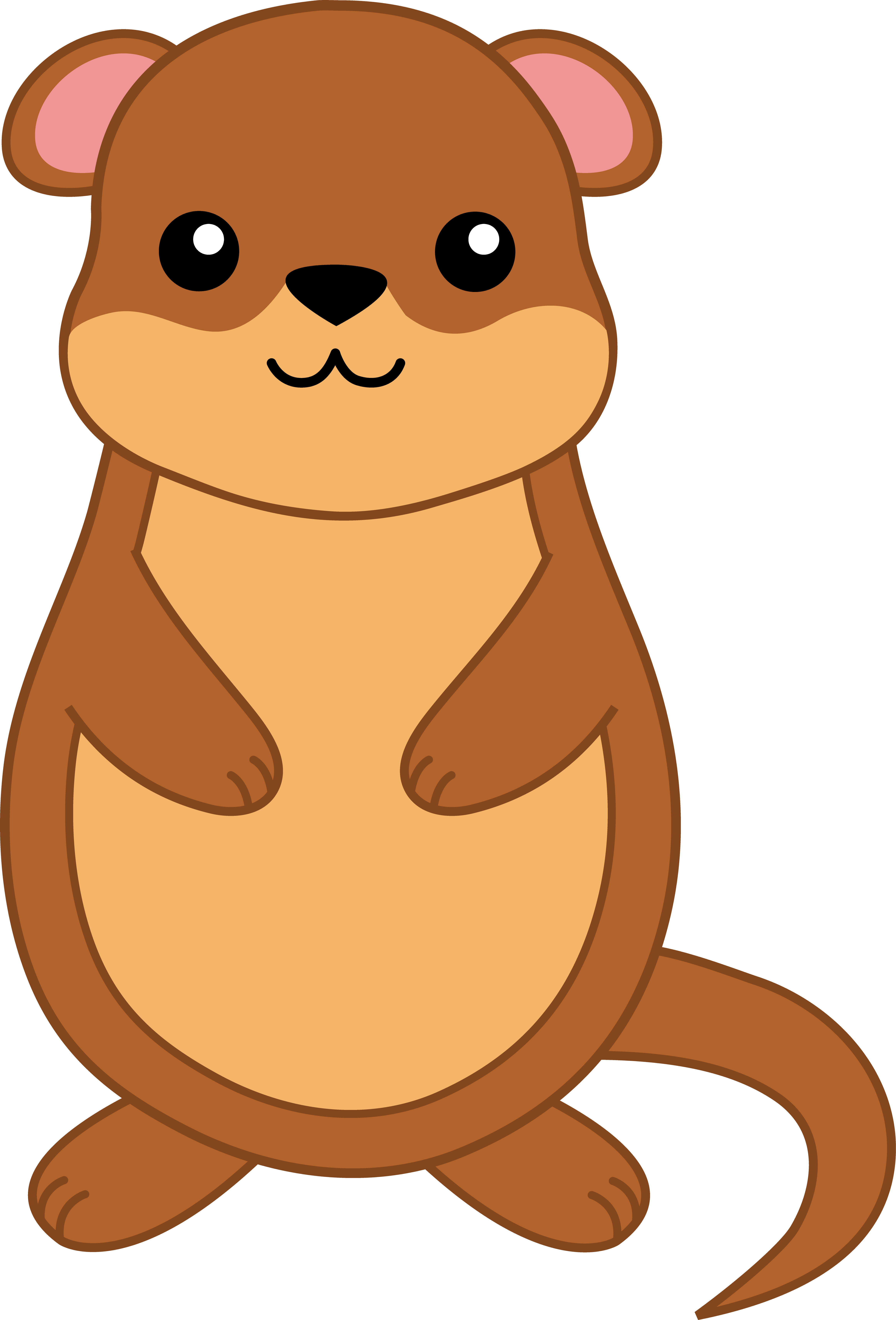 Clip Art - Groundhog Clipart (4641x6836)