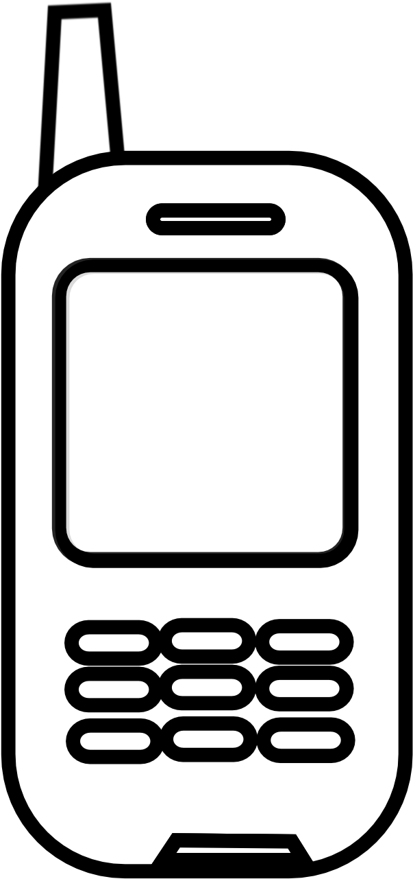 Mobile Clipart - Clip Art Of Mobile (1331x1331)