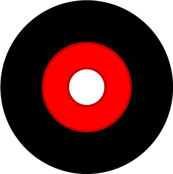 Vinyl Lp Record Album Free Vector Clipart Free Clip - Record Disc Clip Art (600x601)