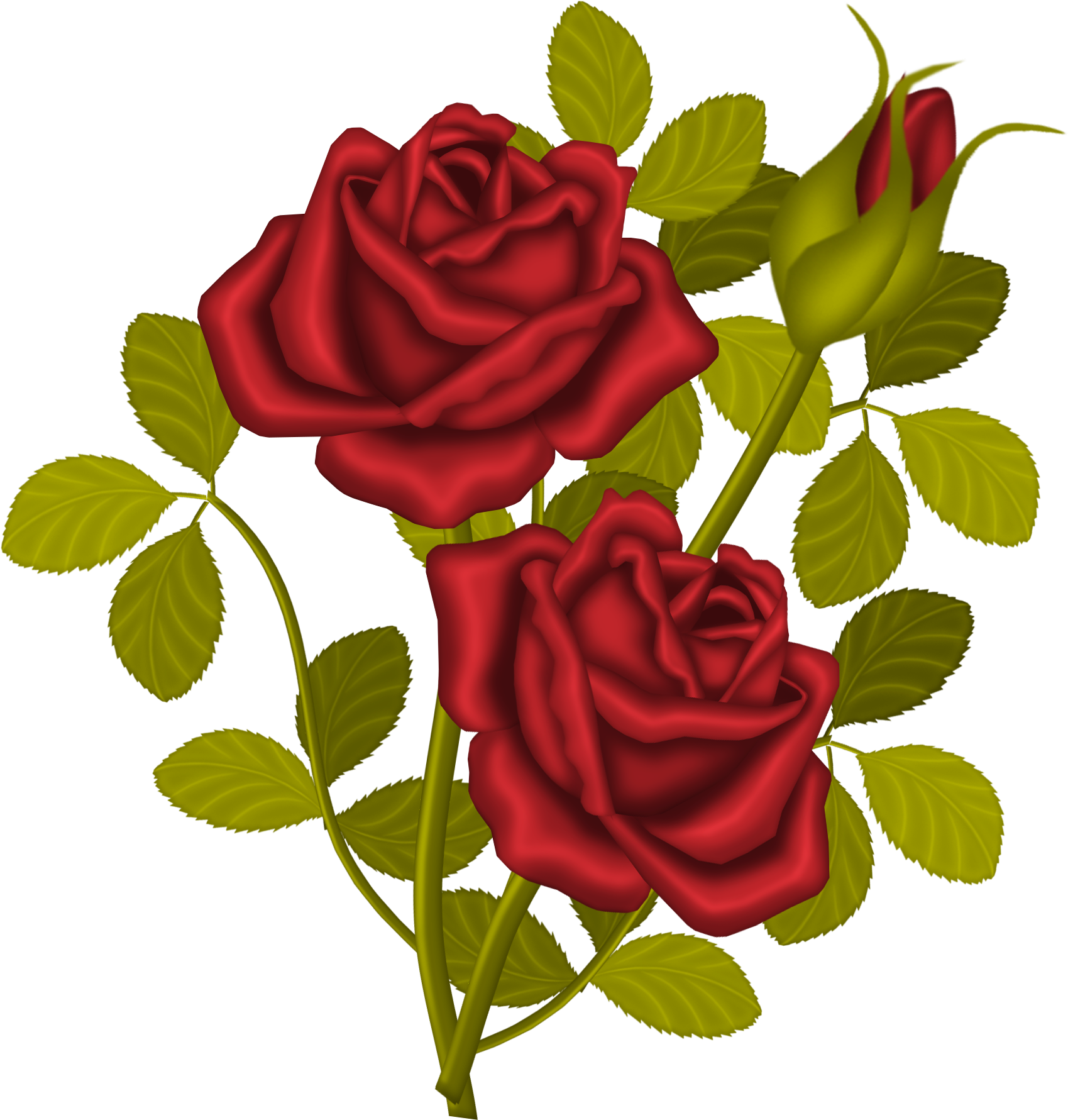 Angelin Альбом «любовь / Скрап-наборы Love / Sweet - ดอก กุหลาบ คลิป อาร์ต (1699x1781)