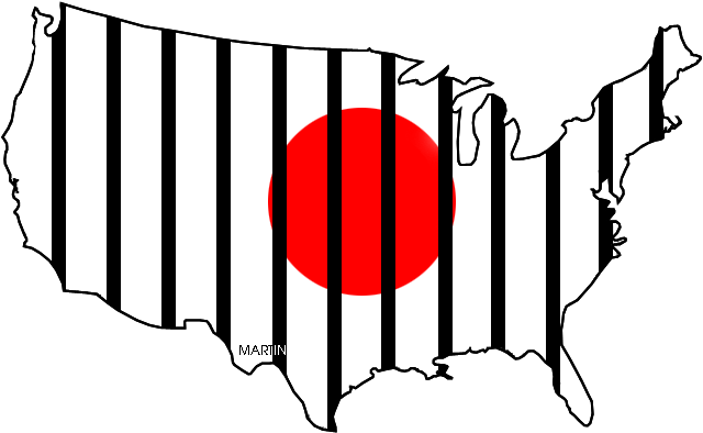 Japanese American Internment - Japanese Internment Camps Symbol (648x433)