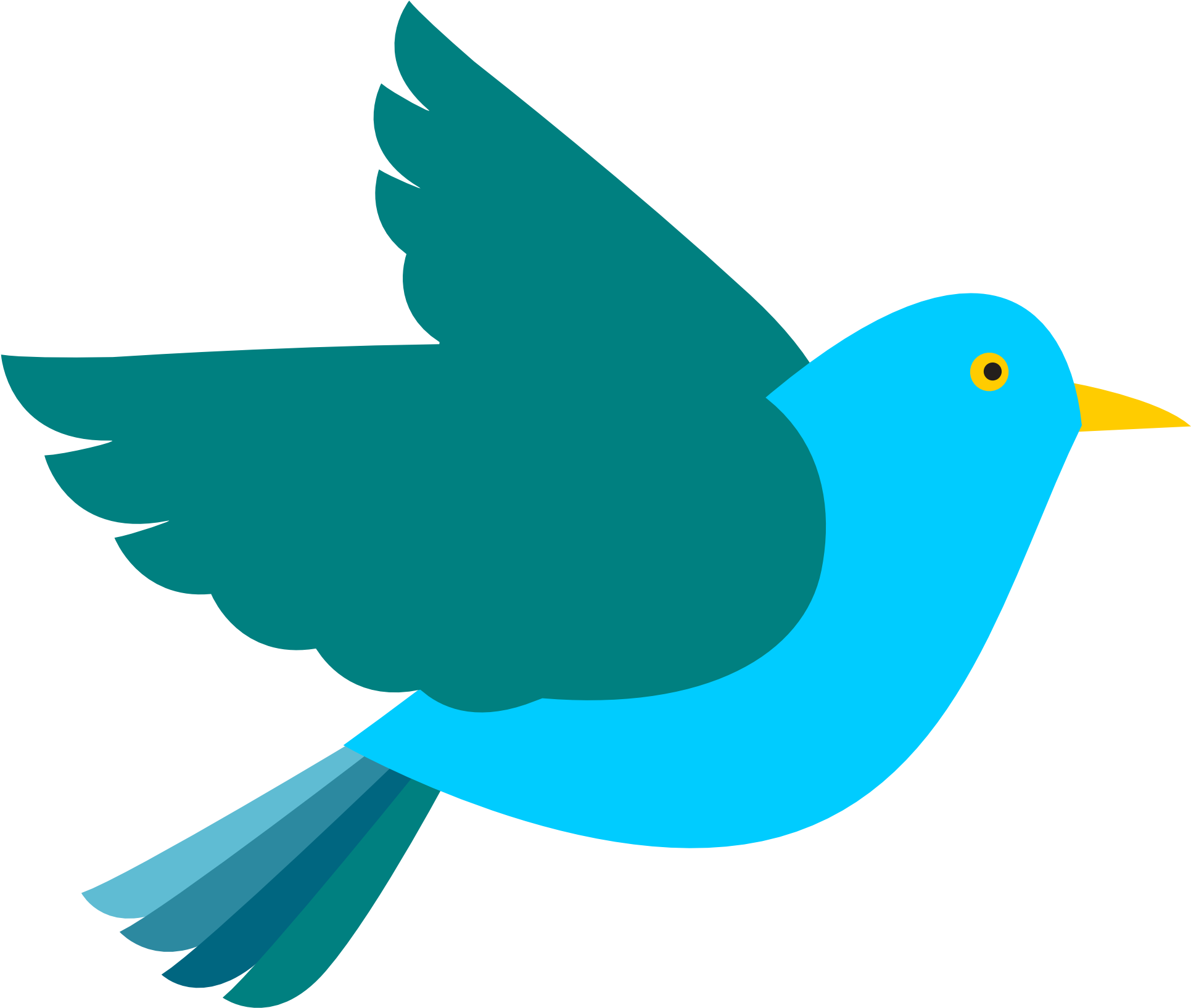 Clipart Bird Png Free Download Clip Art On Library - Blue Bird Clip Art (2692x2280)