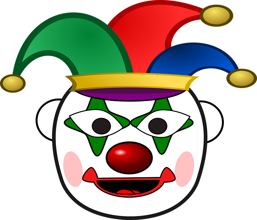 Wondrous Clown Clipart Free To Use Public Domain Clip - Clown Clipart Public Domain (2400x2061)