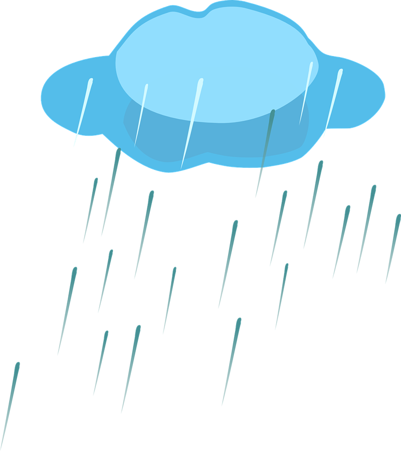 Free To Use Amp Public Domain Rain Clip Art - Clipart Raining (800x900)