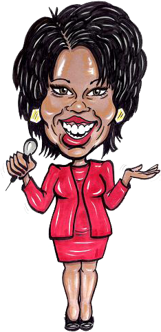 The Oprah Winfrey Show Cartoon Television Presenter - The Oprah Winfrey Show Cartoon Television Presenter (500x500)