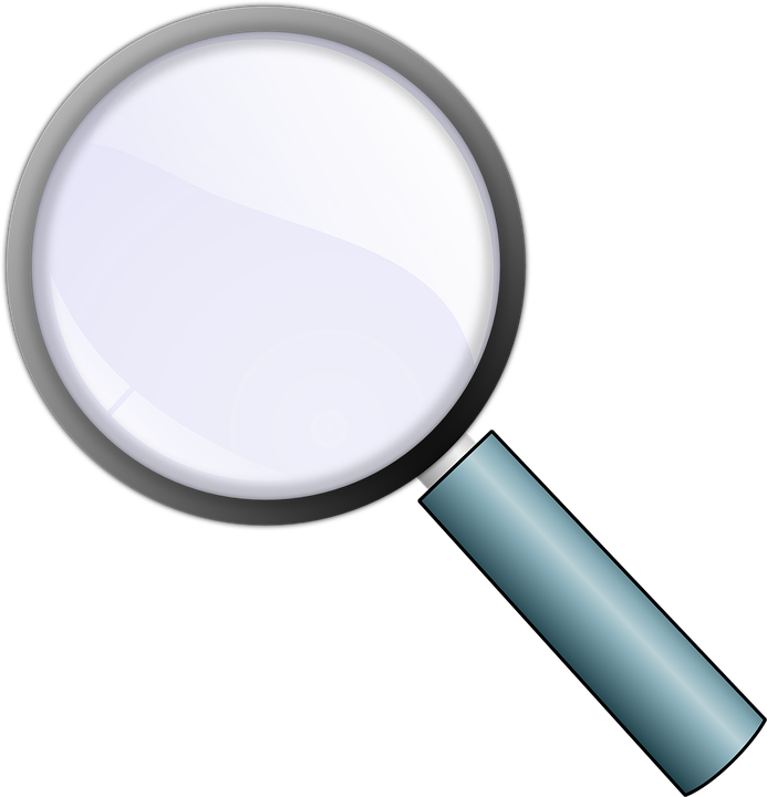 Small - Magnifying Glass Png (958x958)