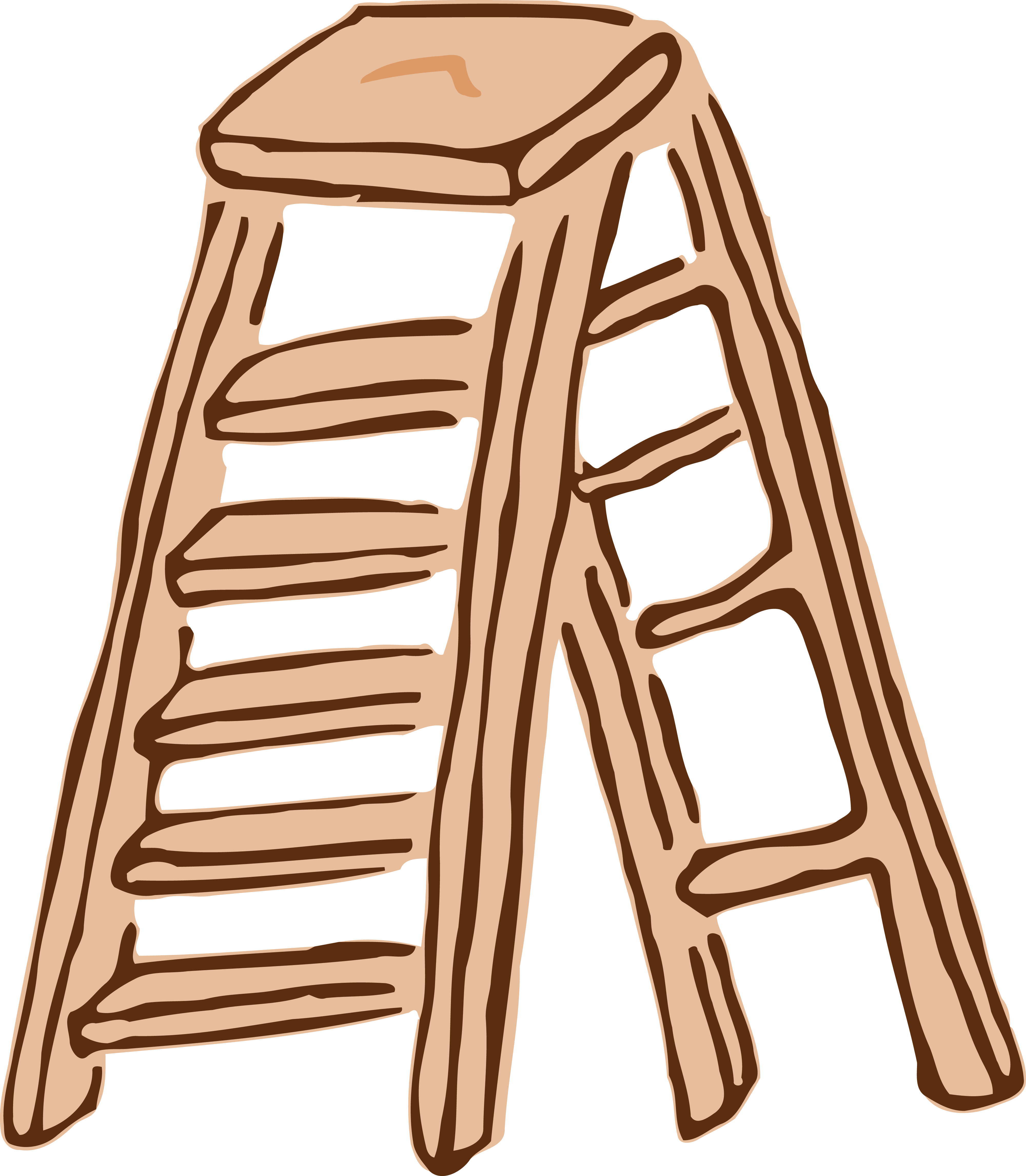 Free Clipart Of A Step Ladder - Ladder Clipart.