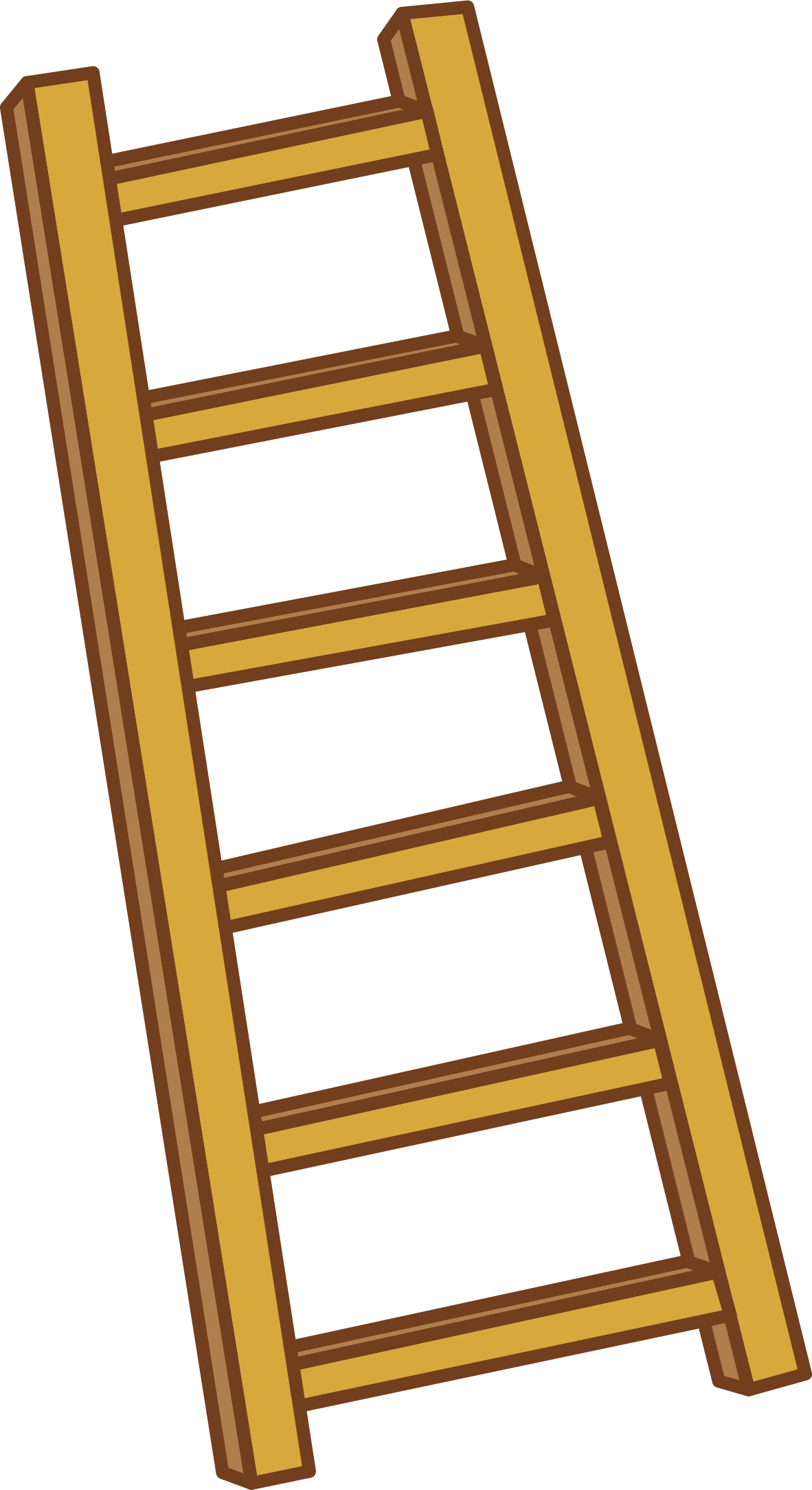 Ladder Clip Art - Ladder Vector Png (1182x2168)