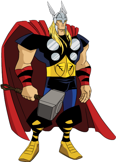 Avenger - Clipart - Thor Clipart (424x569)