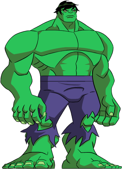 Hulk Clip Art - Avengers Earth's Mightiest Heroes Hulk (423x568)