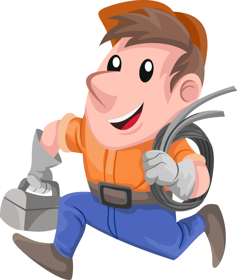 Free Handyman Clip Art - Handyman Cartoon Free (828x975)