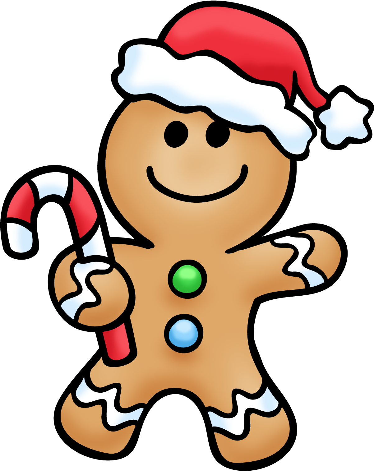 G - Gingerbread Man Drawing (1223x1536)