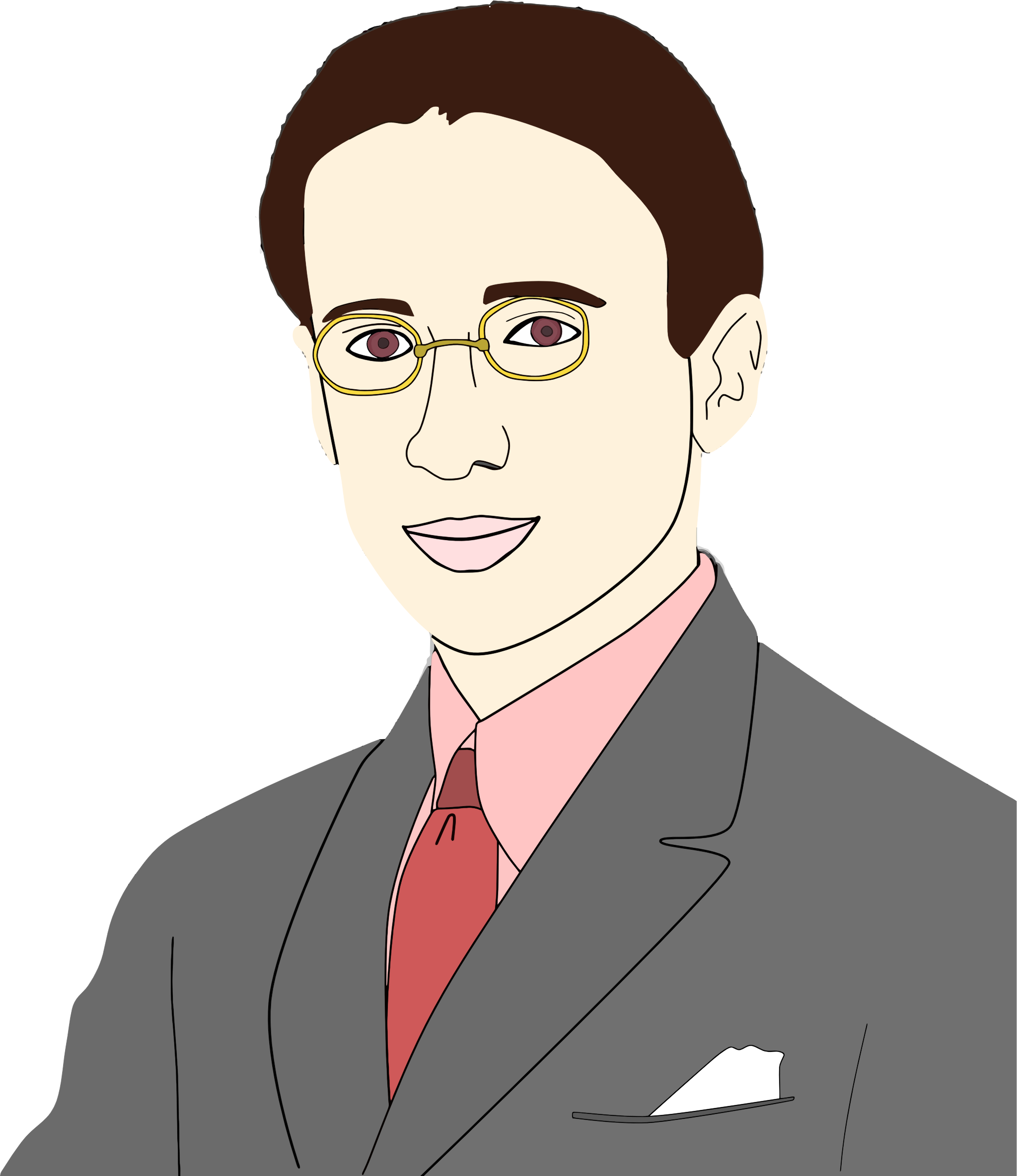 Clip Art Man Clipart Image - Man Images Clip Art (2048x2369)