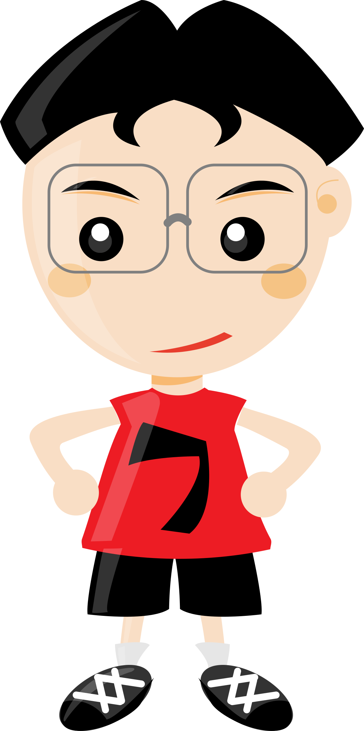 Big Image - Sport Man Clipart (1196x2400)