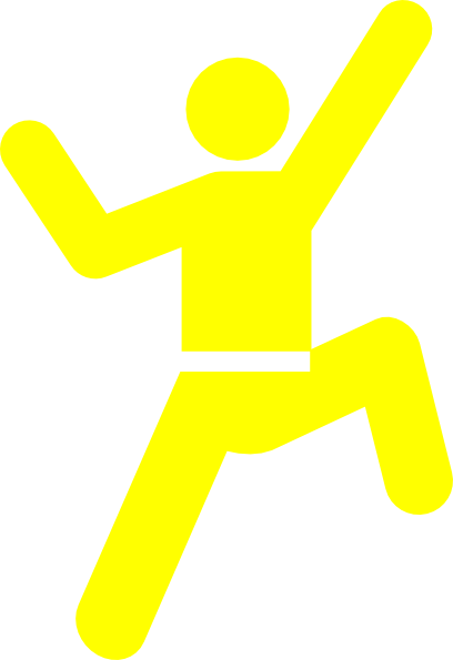 Climbing Up Clip Art - Rock Climbing Clip Art (408x595)