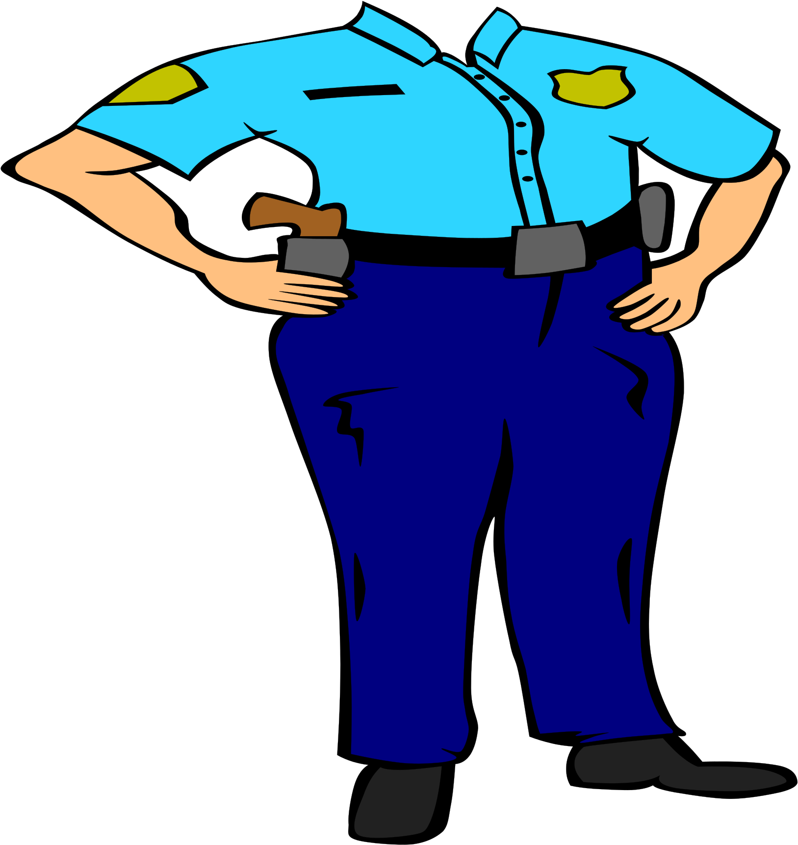 Police Man Drawing Clipart Best - Police Clip Art (1697x2400)