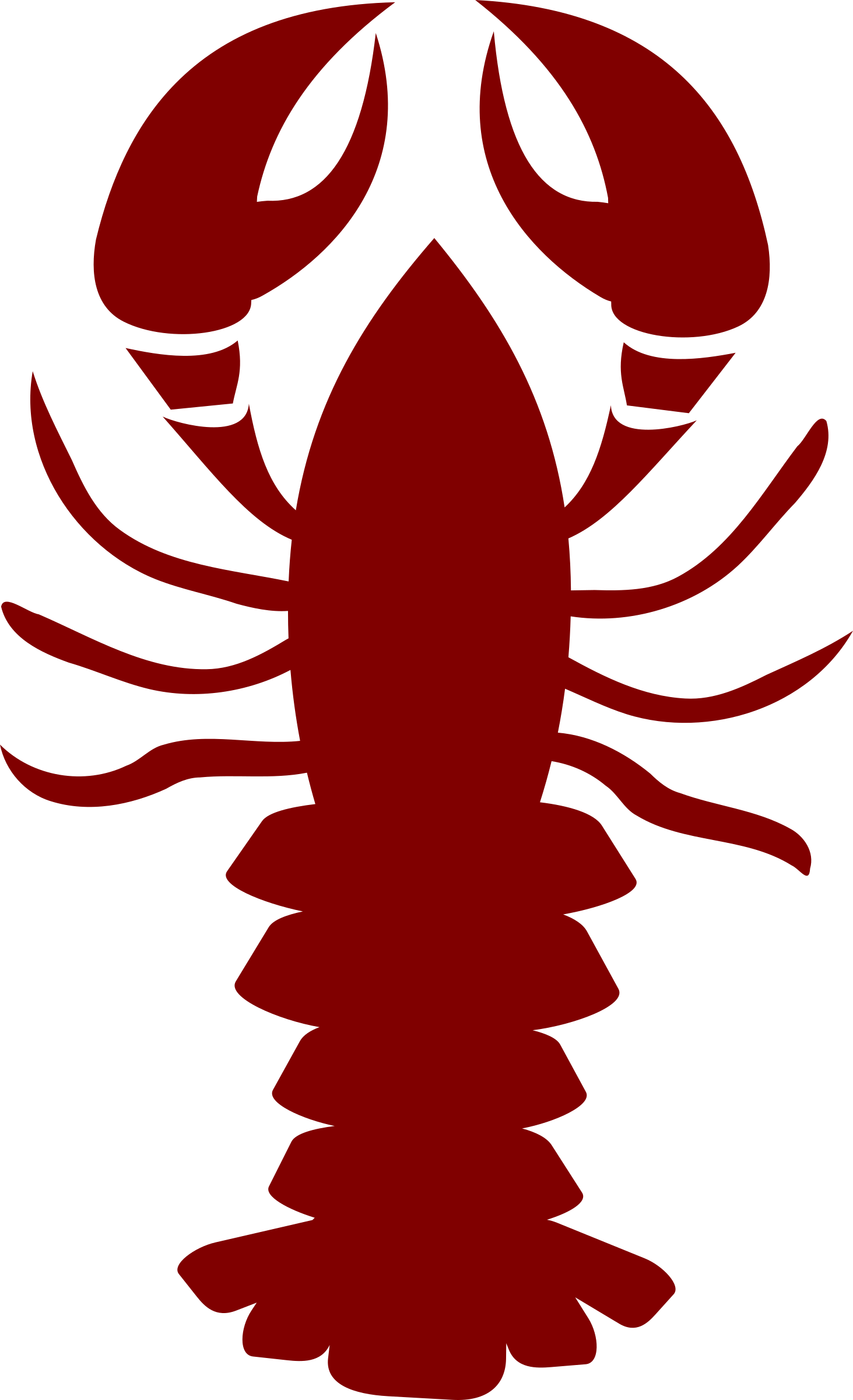 Clip Art Lobster Clipart Clipartix - Free Lobster Clipart (1463x2400)