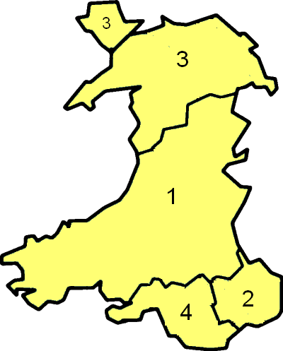 Law Enforcement In The United Kingdom - Many Counties In Wales (400x497)