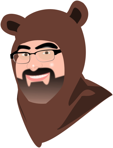 Pix For Open Source Clip Art - Head Bear Png (573x750)