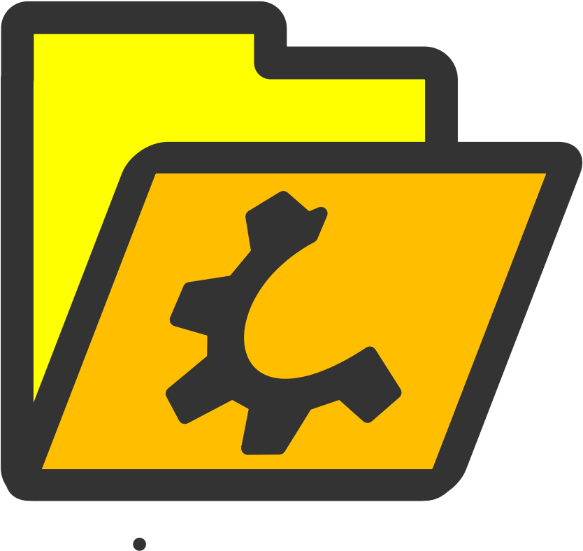 Folder Yellow Open Clipart, Vector Clip Art Online, - Folder Yellow Open Clipart, Vector Clip Art Online, (900x900)