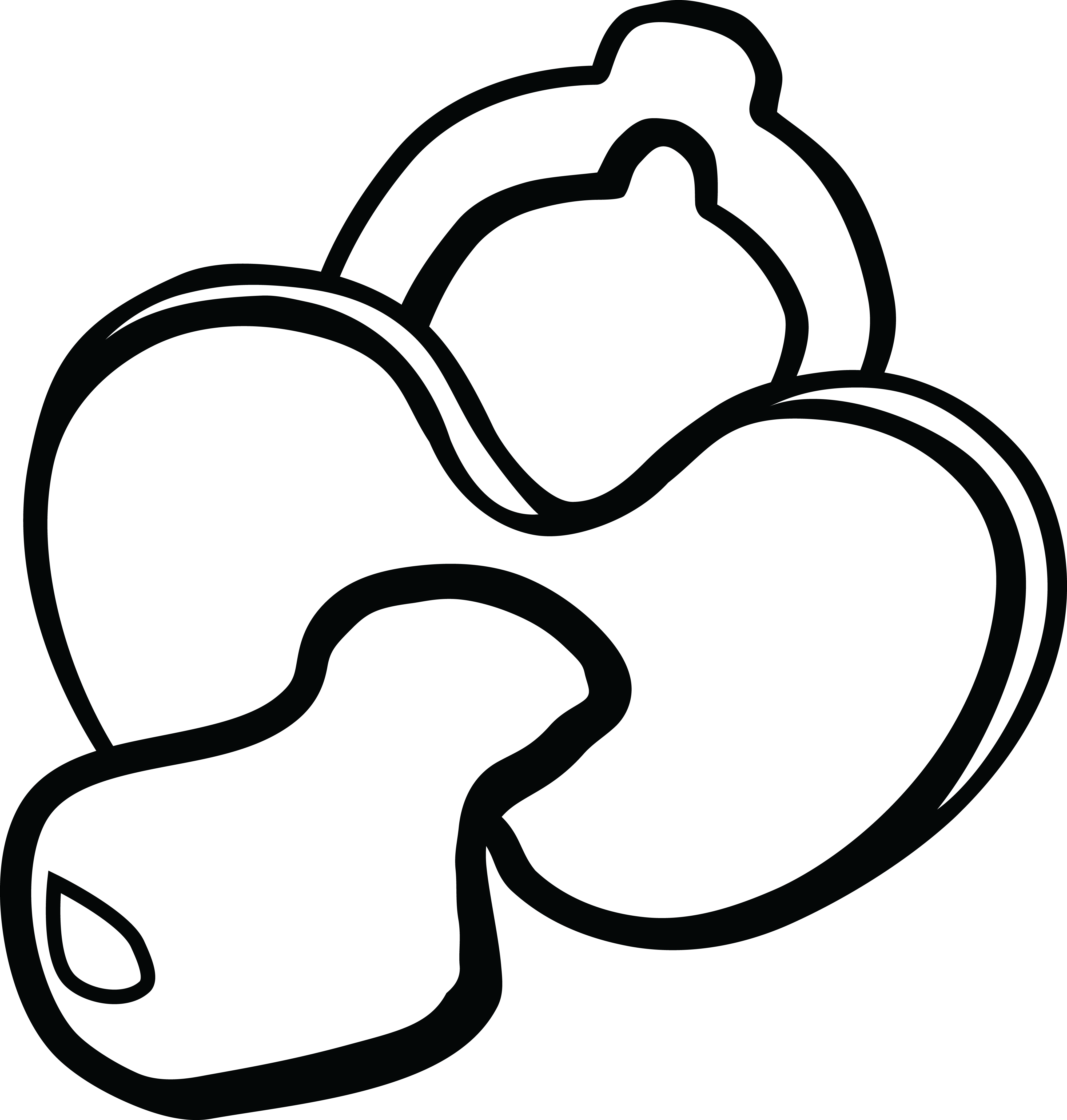 Free Clipart Of A Baby Pacifier - Baby Pacifier Clipart Black And White (4000x4198)