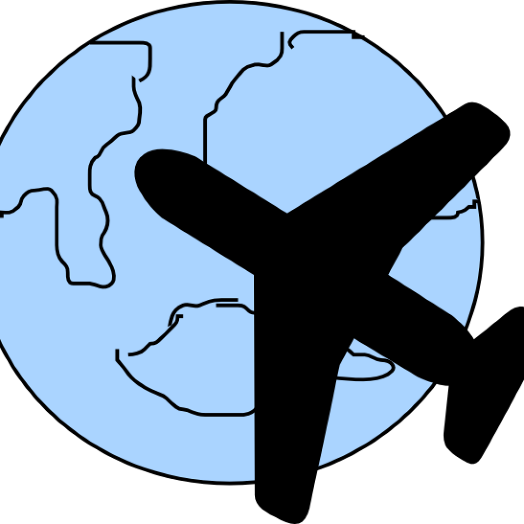 Airplane Clipart Free Plane Clip Art At Clker Vector - Clip Art (1024x1024)