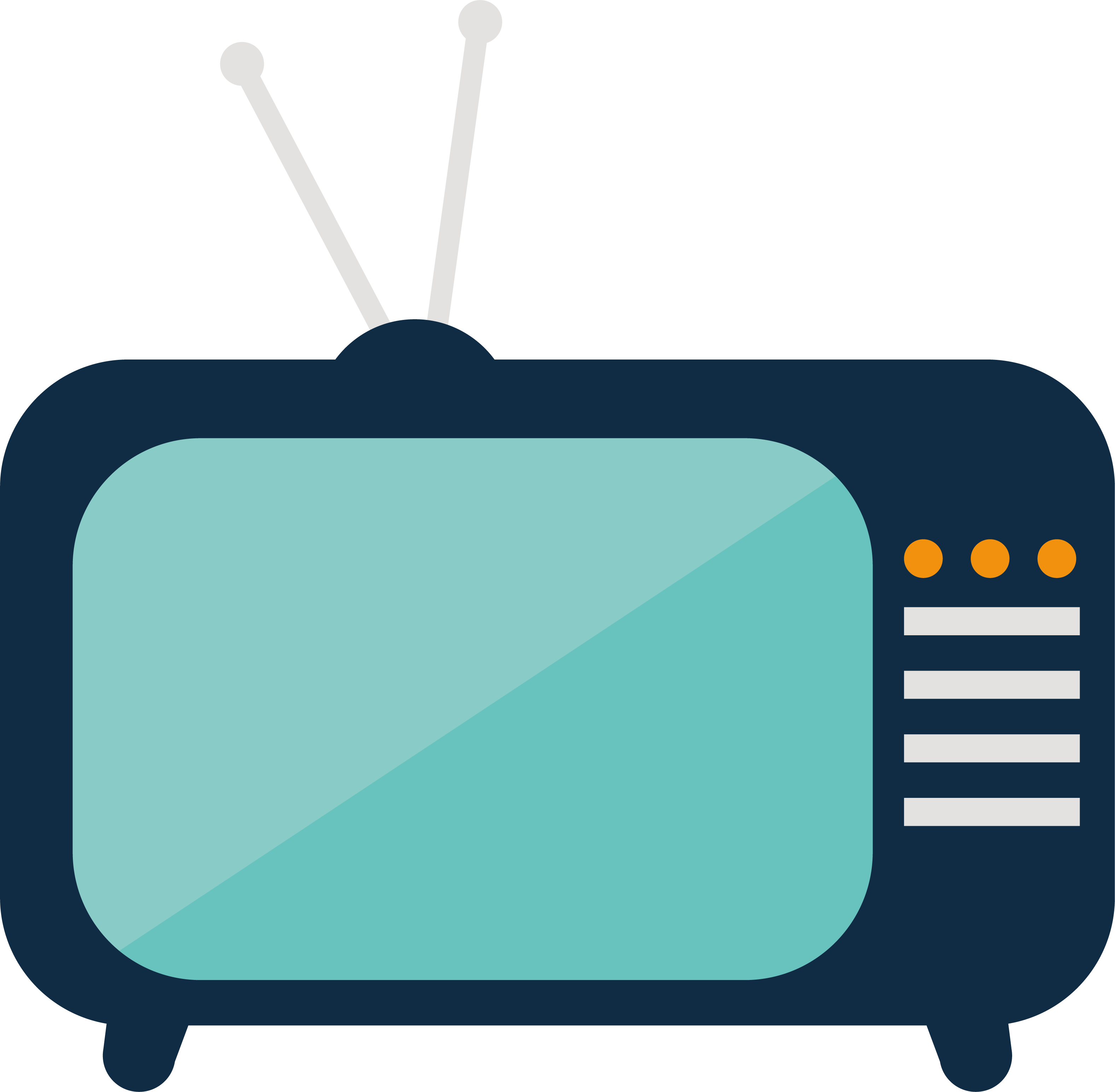 Television Clipart Png Image 01 - Television (3154x3089)