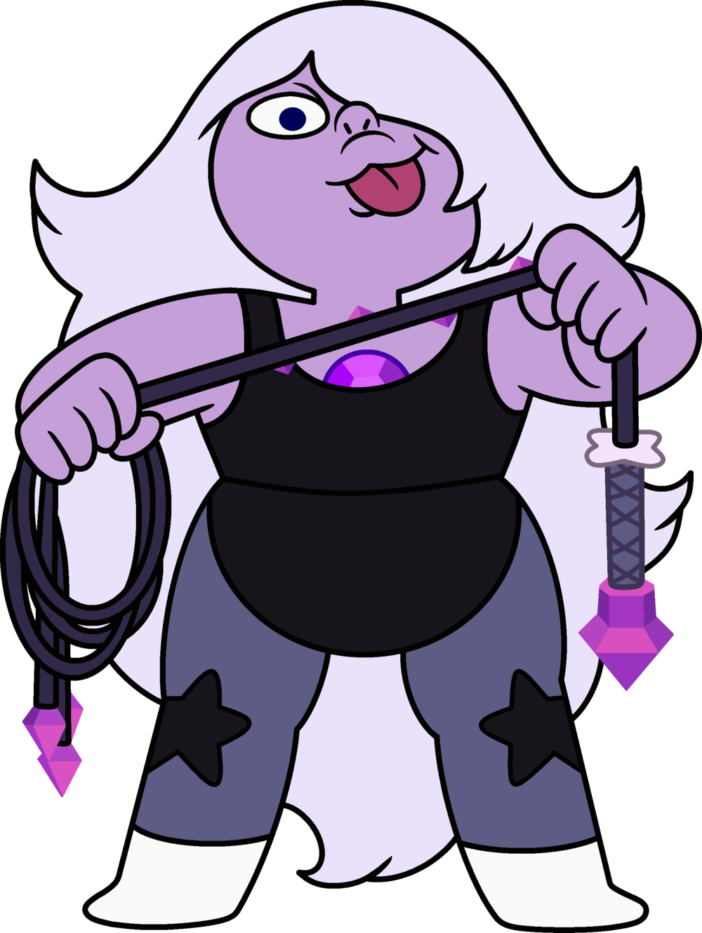 Clear Background Stick Figure Leadership Clipart - Steven Universe Amethyst Season 2 (2085x2773)