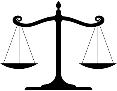 Balanced Scale Of Justice Png Png Images - Balanced Scale (960x754)