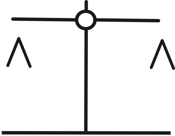 Justice Scales Clipart - Scale Of Justice Design (600x468)