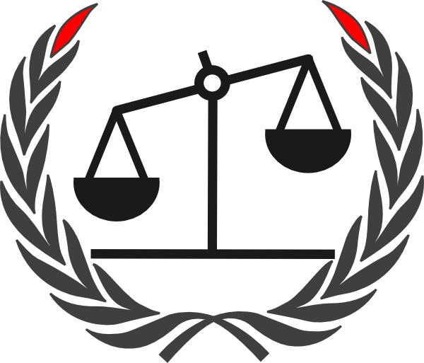 Law Symbol Clip Art (600x513)