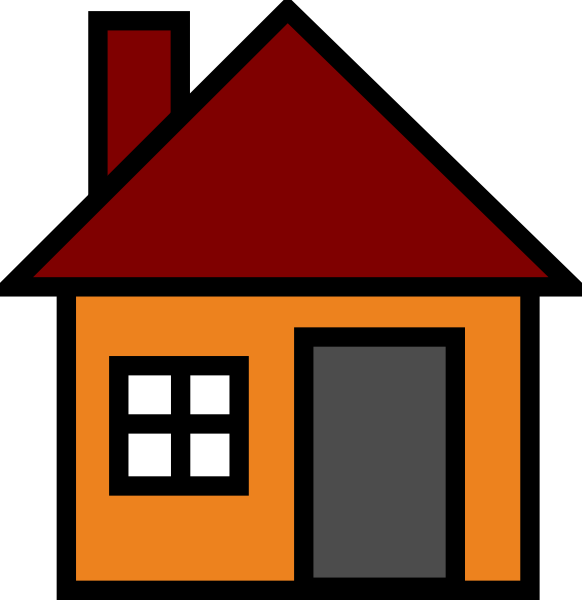Tags For Help - House Clipart (582x600)