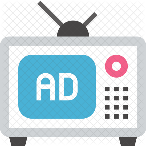 Tv Icon Miscellaneous Icons In Svg And Png Iconscout - Tv Ad Icon (512x512)