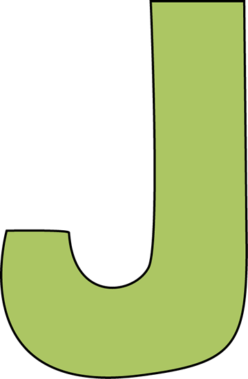J Clipart, - Letter J Clipart (359x550)