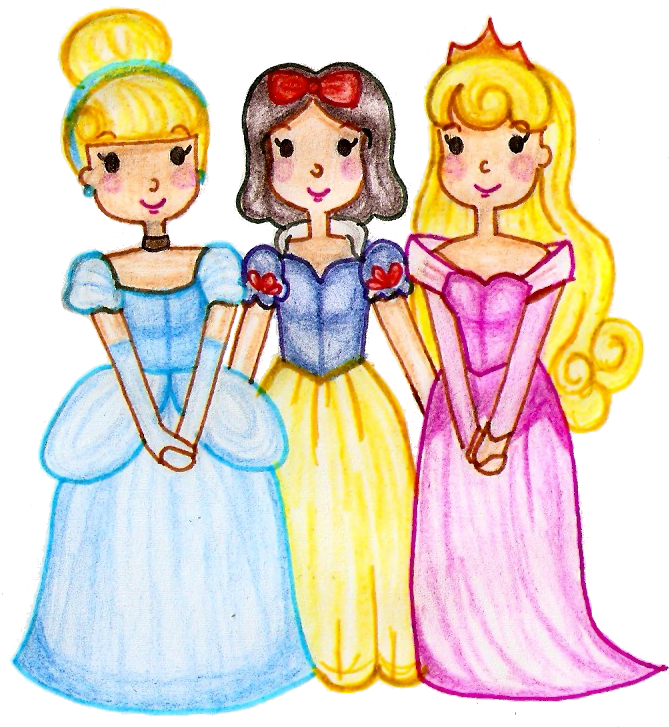 The - Three Princesses (691x778)