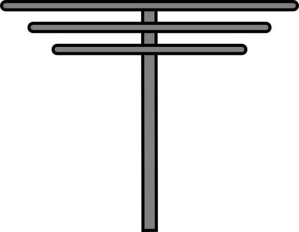 Antenna Clip Art At Clker - Tv Antenna Clip Art (968x750)