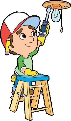 Handy Manny Print - Oficios En Caricatura (338x503)