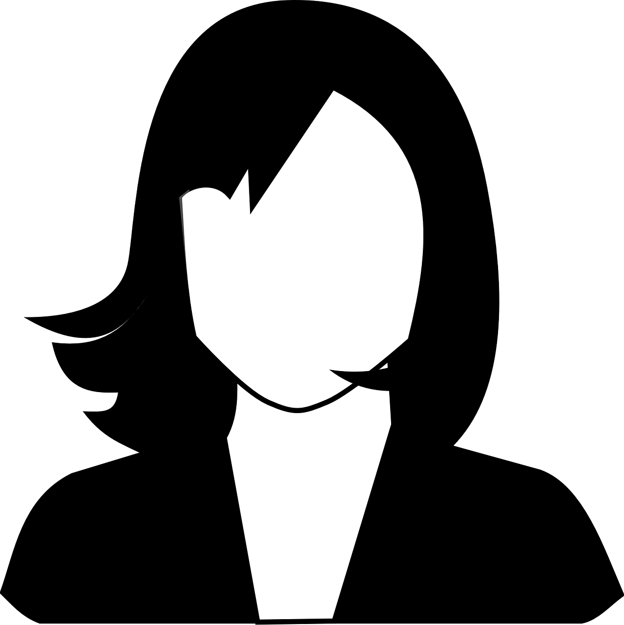 Blank Avatar - Profile Pic Icon Female (1278x1280)