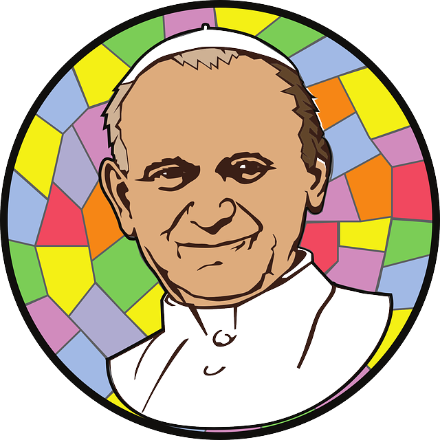 Catholic Church, Paul, Leader, Faith, Pope, Catholic - John Paul Ii Png (640x640)