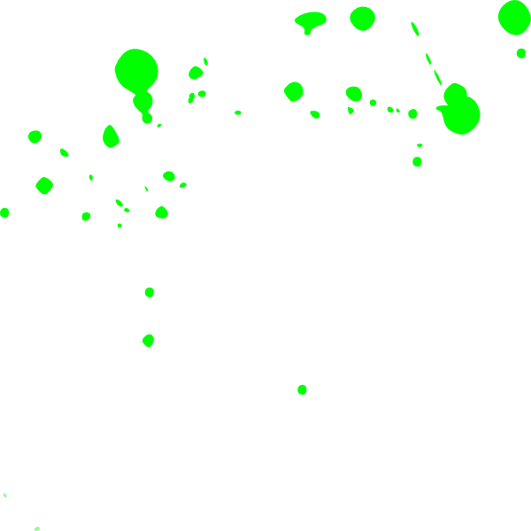 Painting Clipart Neon - Neon Paint Splatter Png (600x600)