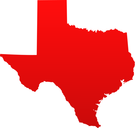 Free Clipart Of Outline Texas Clipart - Texas Map With Austin (550x519)