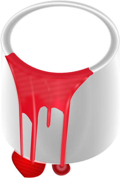 Paint Can Clipart Transparent (432x594)